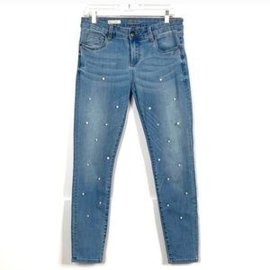 KUT Kloth Brigitte Ankle Skinny Peal Jeans